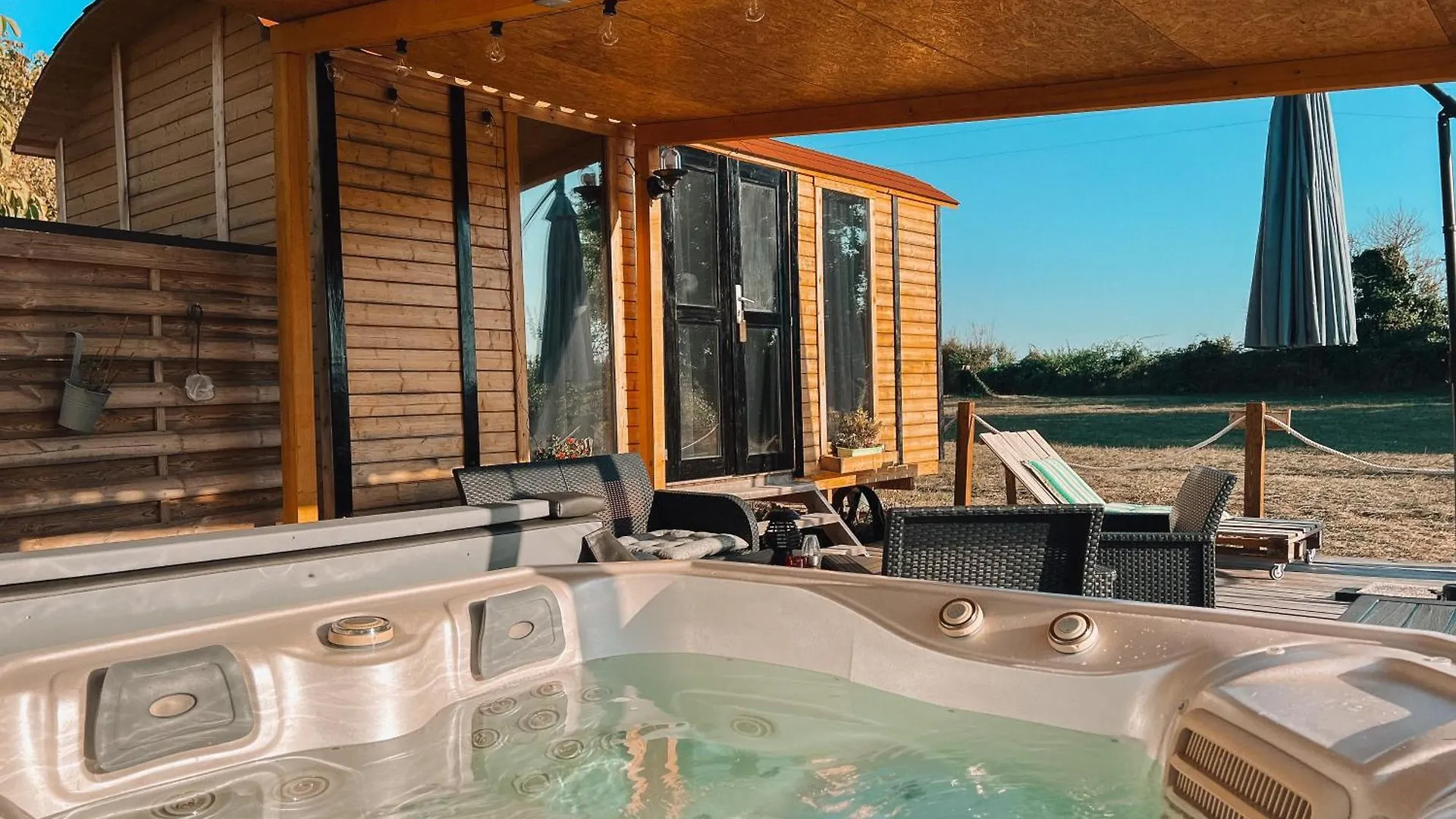 Roulotte „Douceur“ Villa Condom Chalet